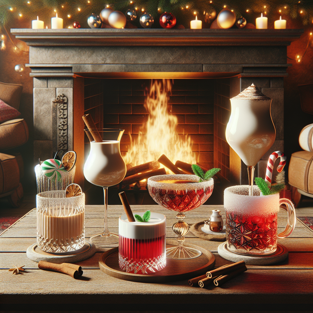 5 Festive Winter Cocktails to Enjoy by the Fire