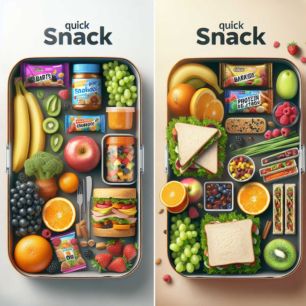 Quick snacks that are perfect for on-the-go or lunchboxes