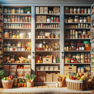 Always have a well-stocked pantry for quick and easy meals