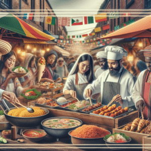 Beyond Borders: An Exploration of International Street Food