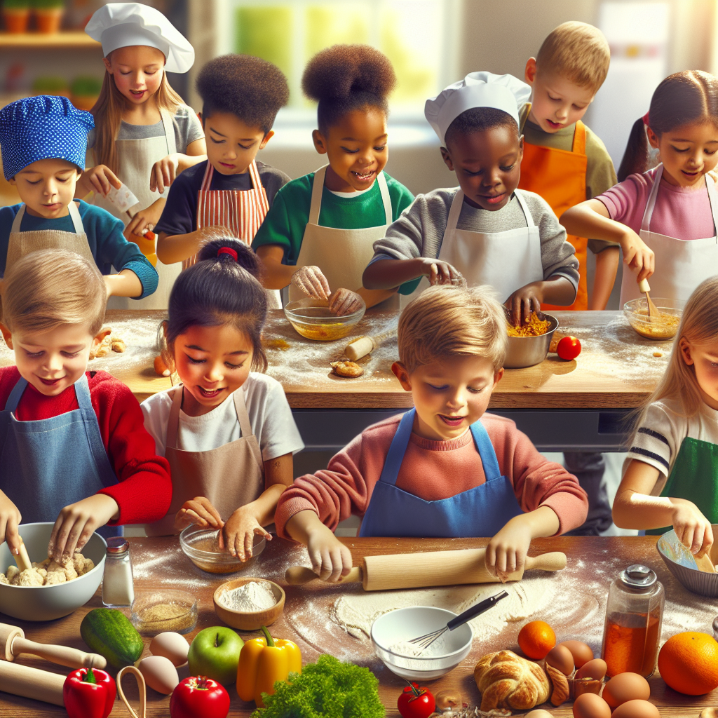 How cooking can help develop essential skills in kids
